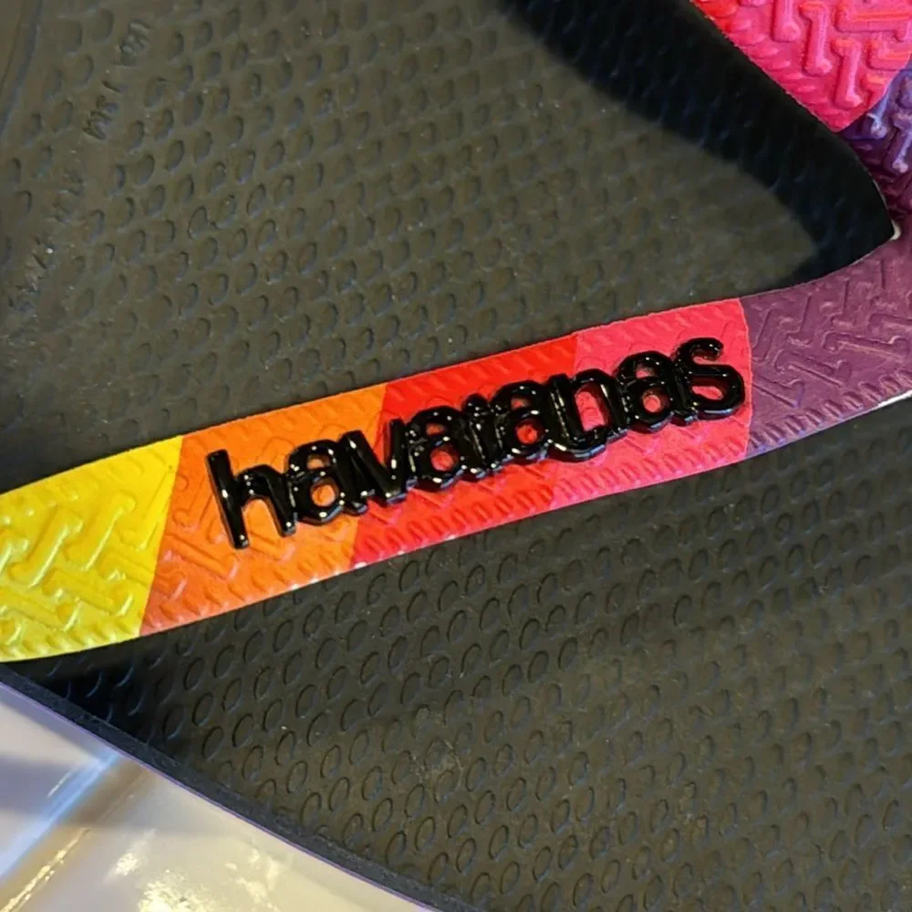 Havaianas Men's Top Pride Flip Flop Sandal Size 45/46 ~ 12/13 USA